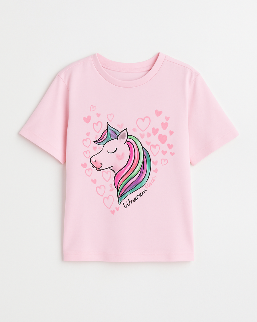 Unicorn Hearts Delight Outfit | Shirt + Legging Set