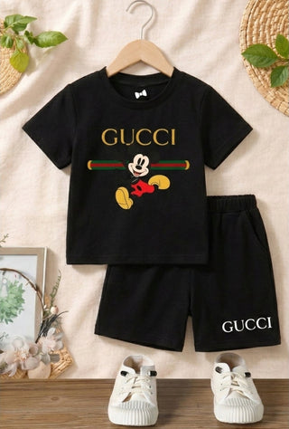Elegant Cartoon Character Outfit | Shirt + Nicker Set