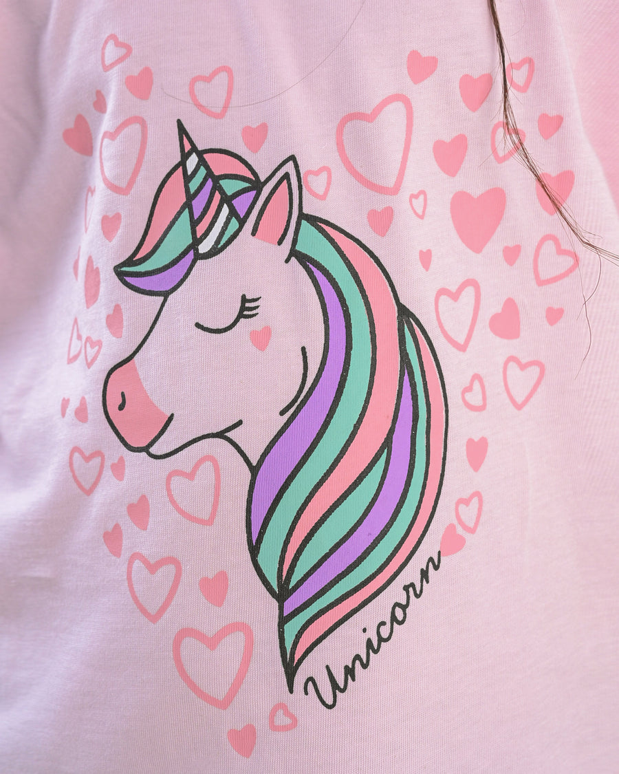Unicorn Hearts Delight Outfit | Shirt + Legging Set