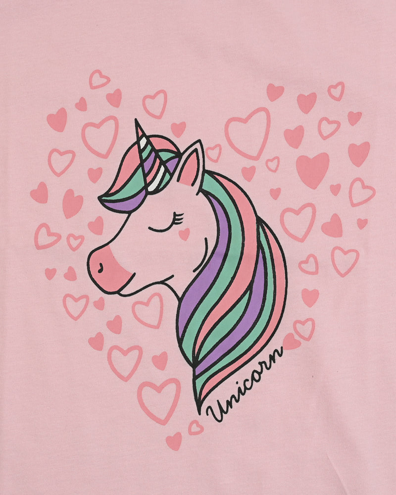 Unicorn Hearts Delight Outfit | Shirt + Legging Set