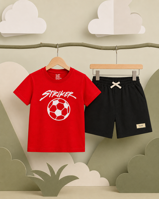 JuniorFits Striker Soccer Shirt & Nicker Set for Kids