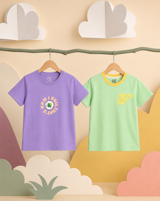 Kids Ocean Glow & Sushi Graphic Summer T-Shirt | Toby Outfit