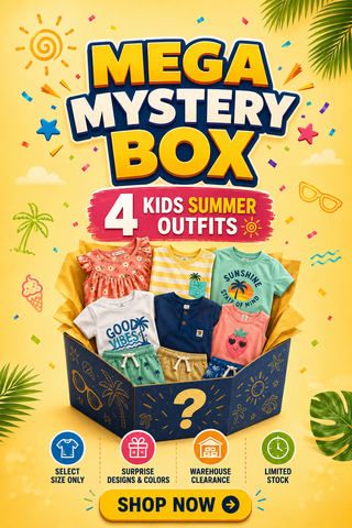 Mega Mystery Box – 4 Kids Summer Outfits