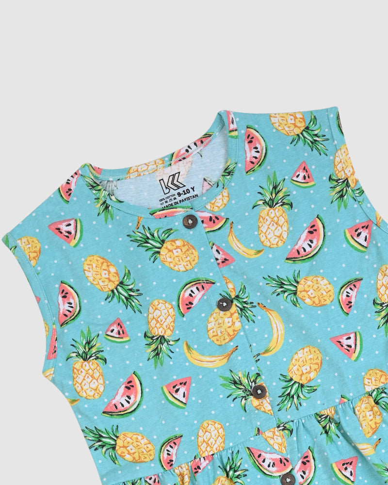 Tropical Bliss Outfit  Top + Lycra Legging Set
