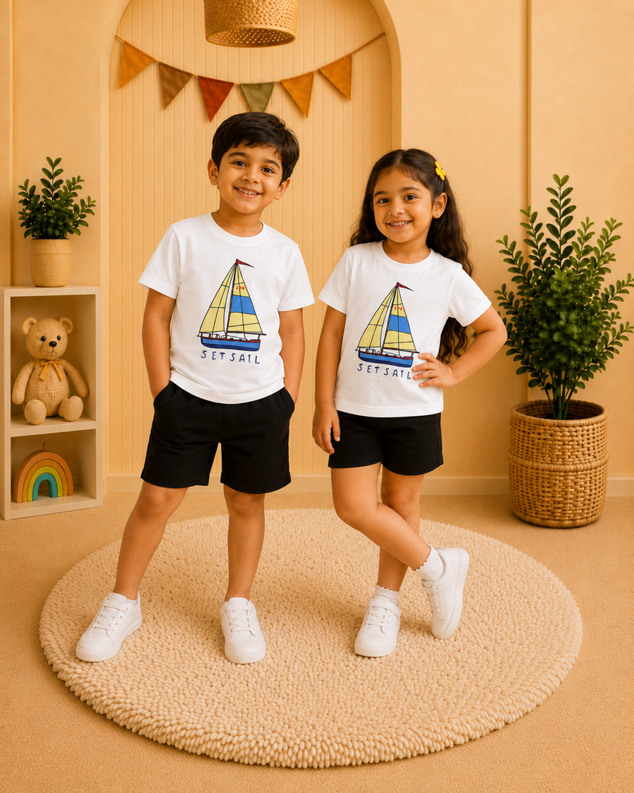 Set Sail Outfit | Shirt + Nicker Set