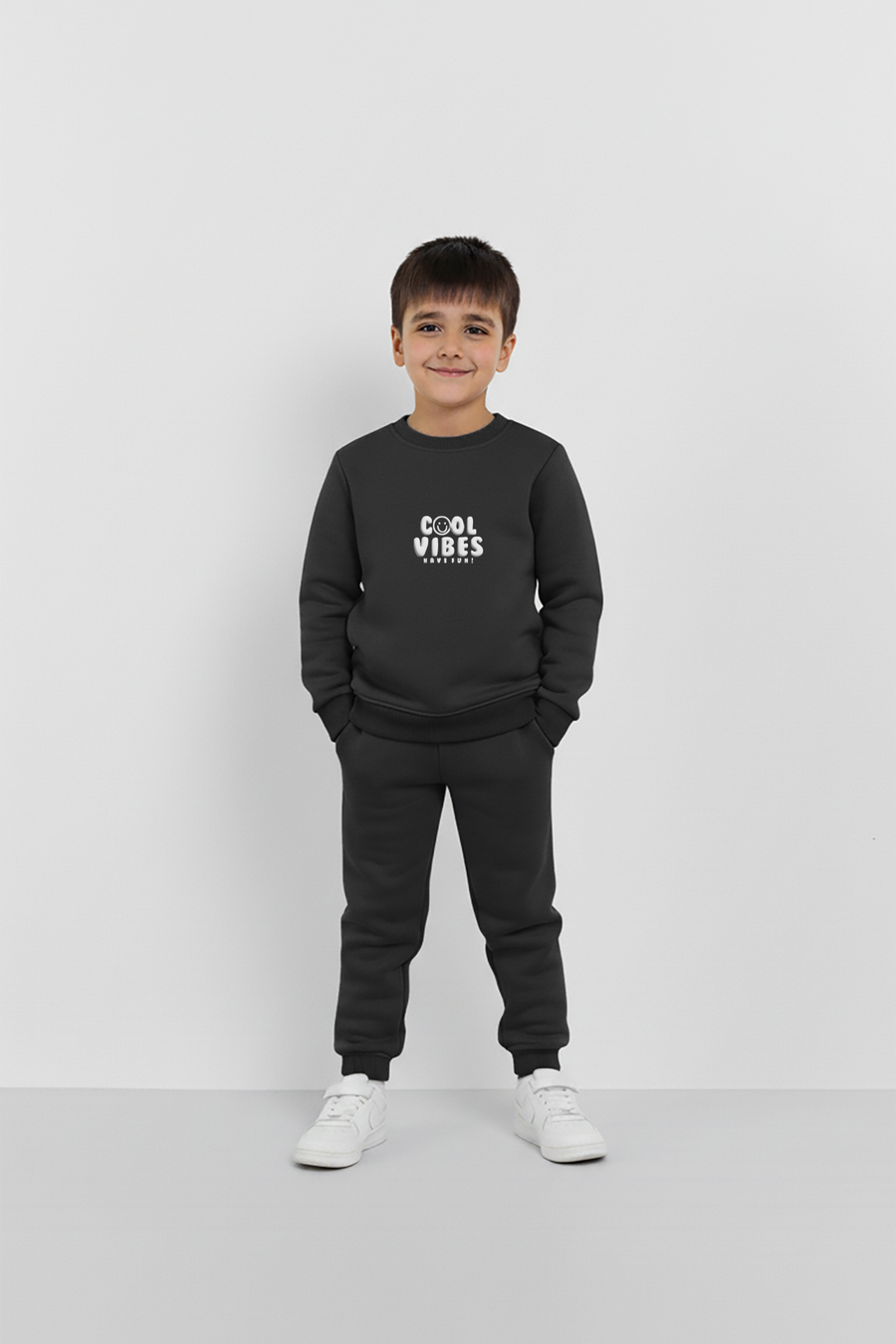Charcoal Cool Vibes Sweatshirt