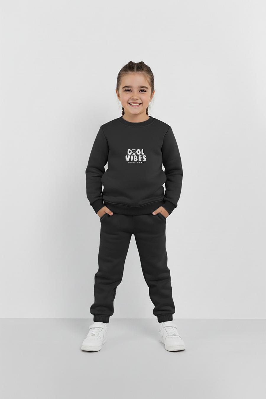 Charcoal Cool Vibes Sweatshirt