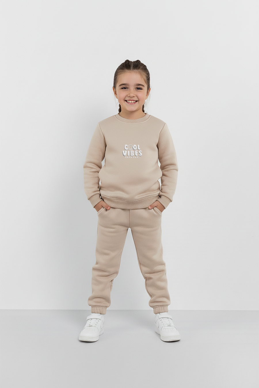 Skin Cool Vibes Sweatshirt & Trouser Set