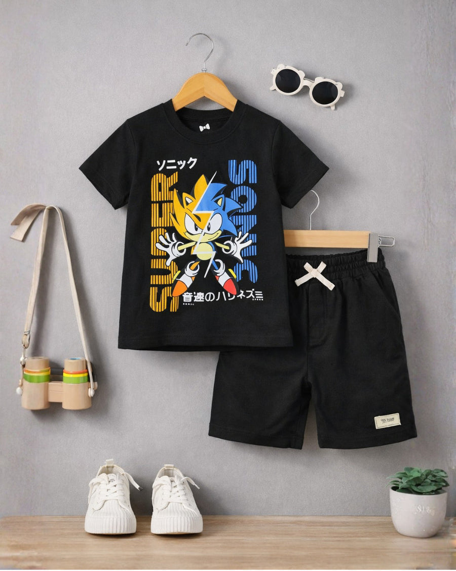 Sonic Speed Co-ord Set | T-Shirt & Shorts