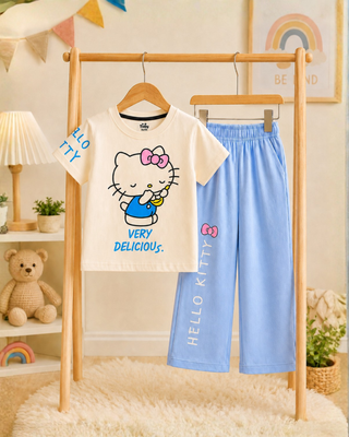 Sweet Kitty Delight Outfit | Shirt + Trouser Set